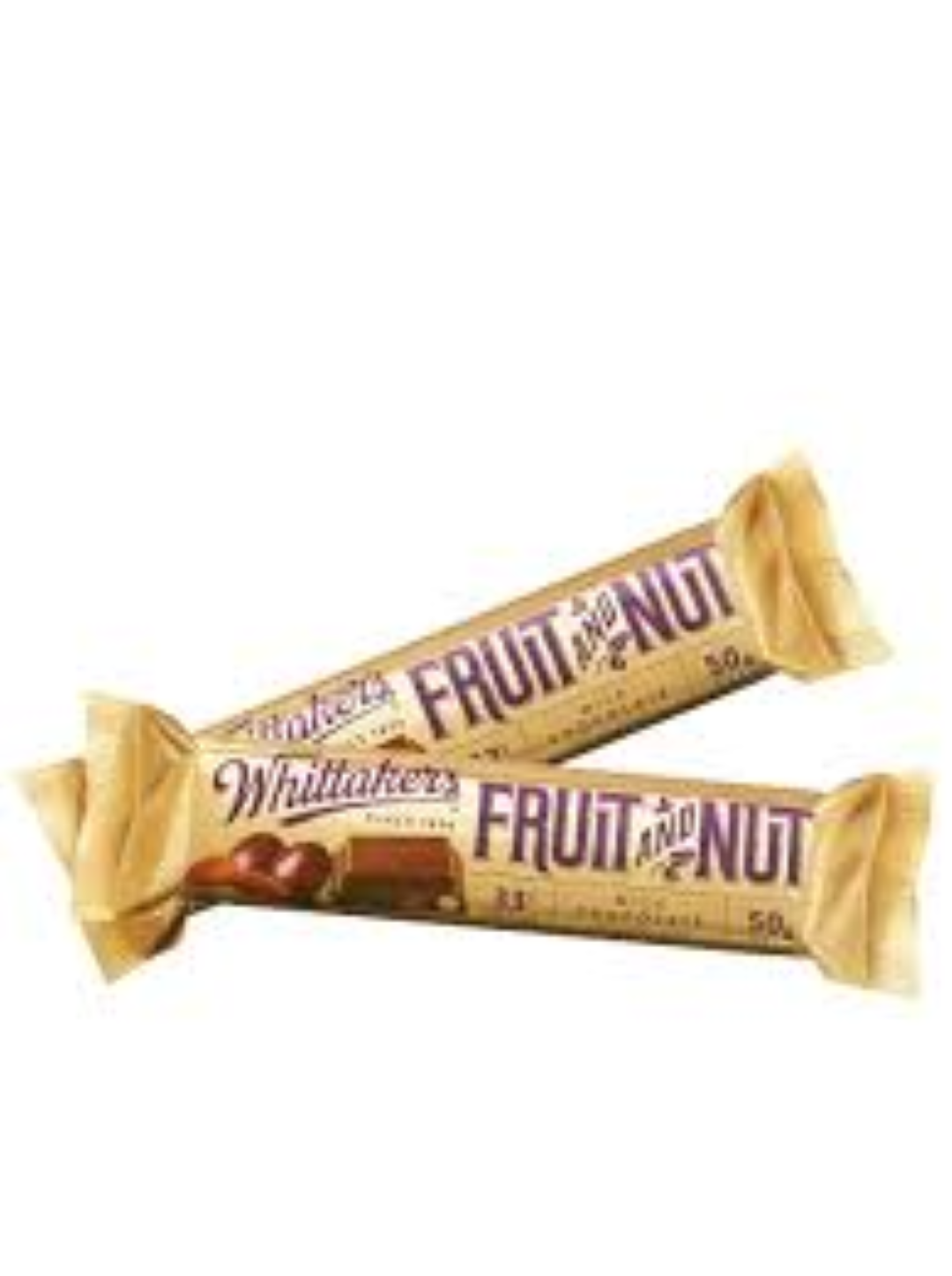 WHITTAKERS CHUNKS FRUIT & NUT 50G